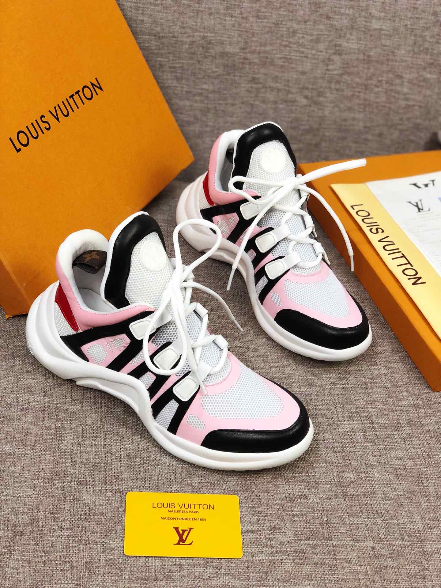 GLM - LUV Archlight Pink Black Sneaker