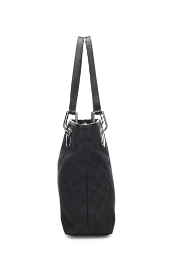 Gucci,  Black GG Canvas Eclipse Tote, Black