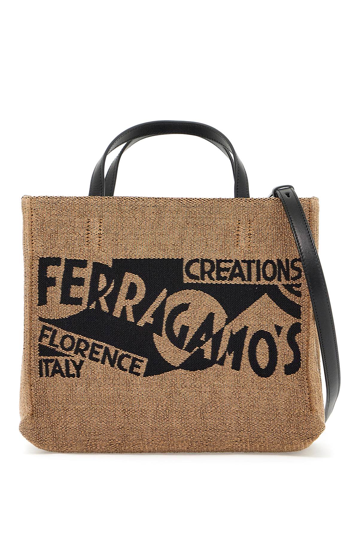 Ferragamo Logo Printed Small Tote Bag Women