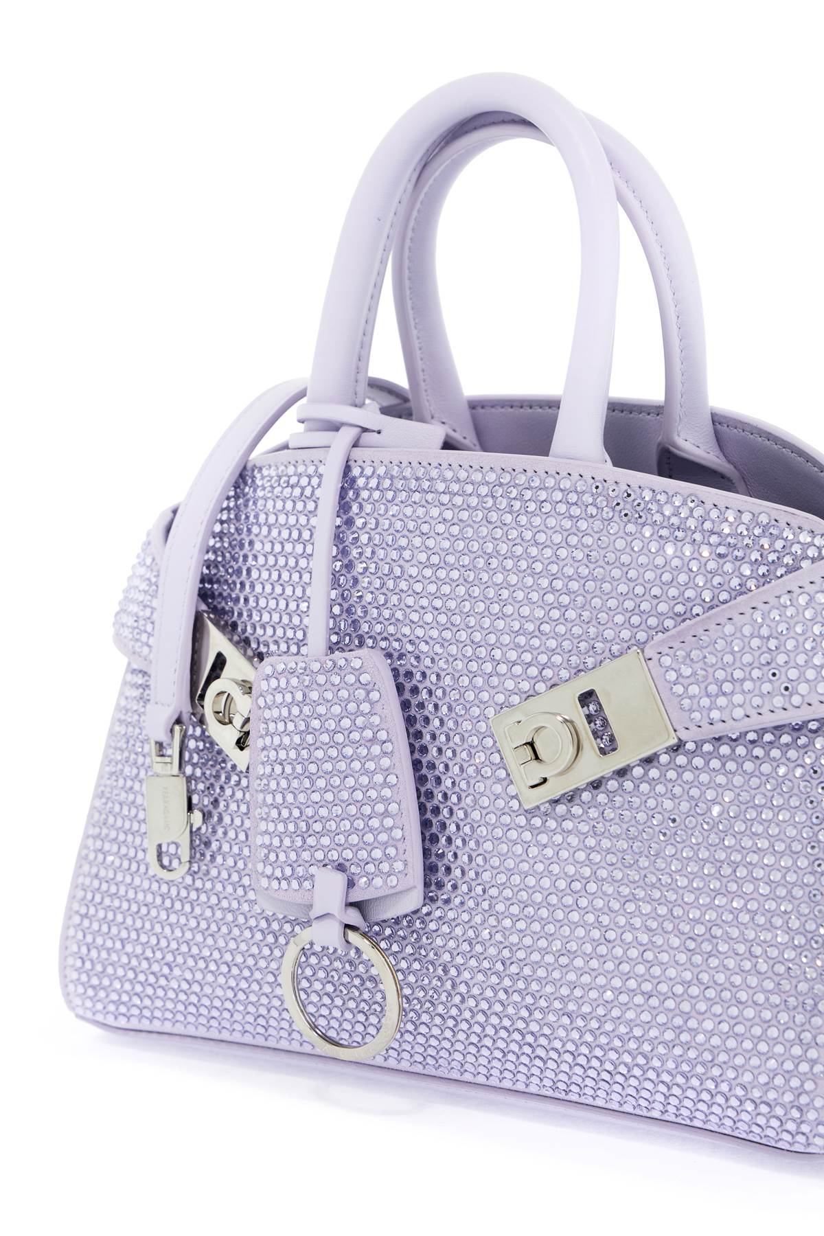 Ferragamo Hug Handbag With Crystals (S) Women