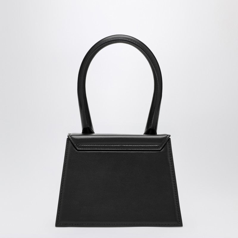 Jacquemus Le Chiquito Moyen Black Leather Bag Women