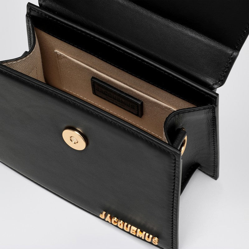 Jacquemus Le Chiquito Moyen Black Leather Bag Women