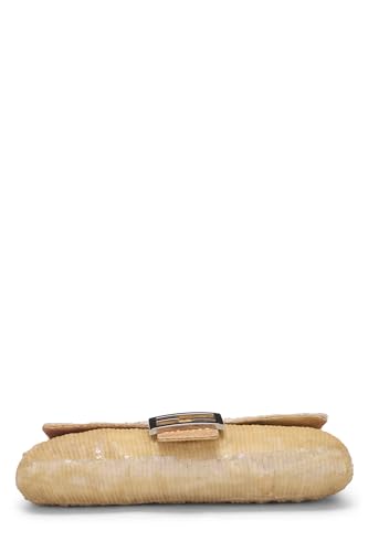 Fendi,  Pink Sequin Baguette, Pink