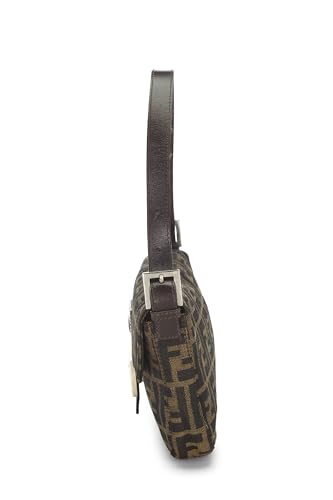 Fendi,  Brown Zucca Canvas Baguette, Brown