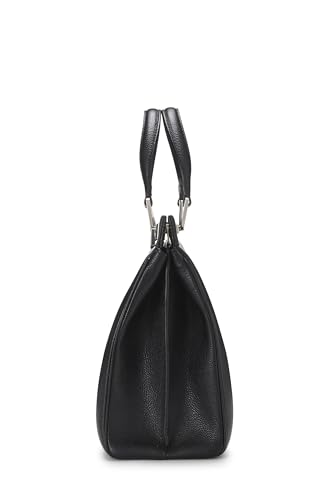Gucci,  Black Leather Zumi Top Handle Bag Medium, Black
