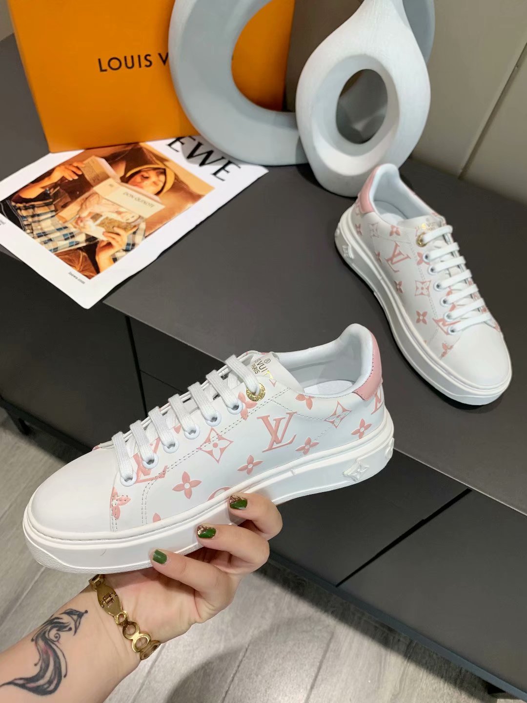 GLM - LUV Time Out PInk Sneaker