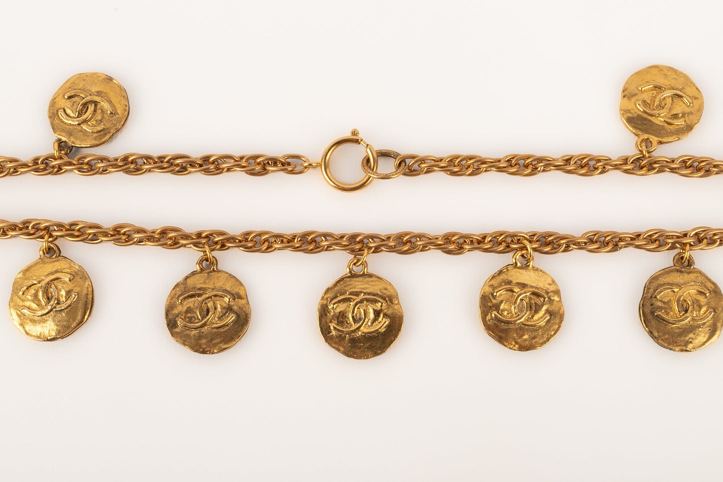 Collier / sautoir dorÃ© Chanel