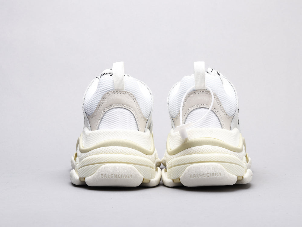 GLM - Bla Triple S Pure White Sneaker