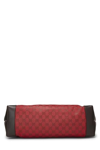 Gucci,  Red GG Canvas Loop Tote Large, Red