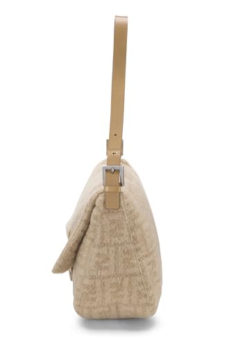 Fendi,  Beige Zucca Wool Mama, Beige