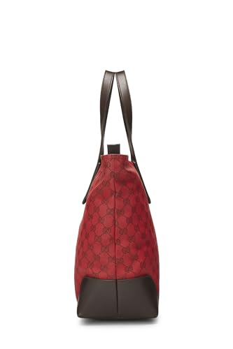 Gucci,  Red GG Canvas Loop Tote Large, Red