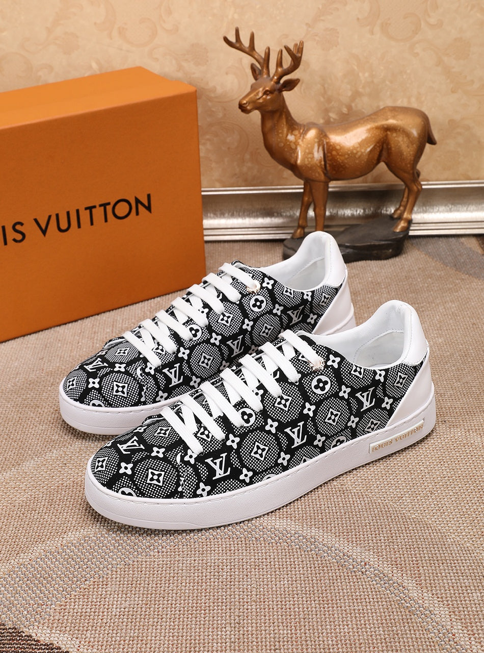 GLM - LUV Time Out Black And White Sneaker