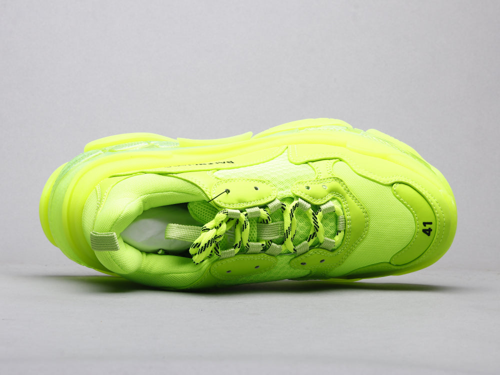 GLM - Bla Air Cushion  Fluorescent Green Sneaker
