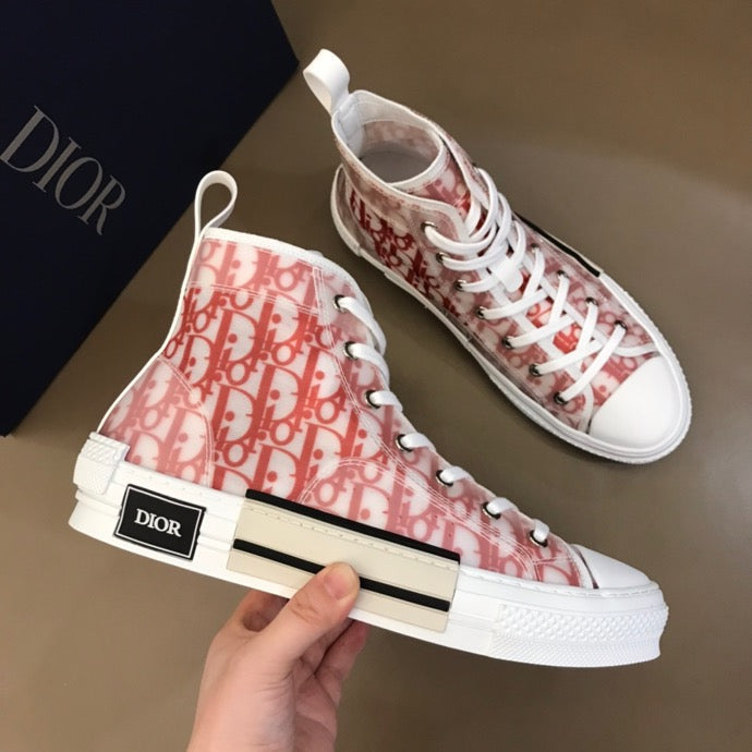 GLM - DIR B23 Orange HIGH-TOP SNEAKER