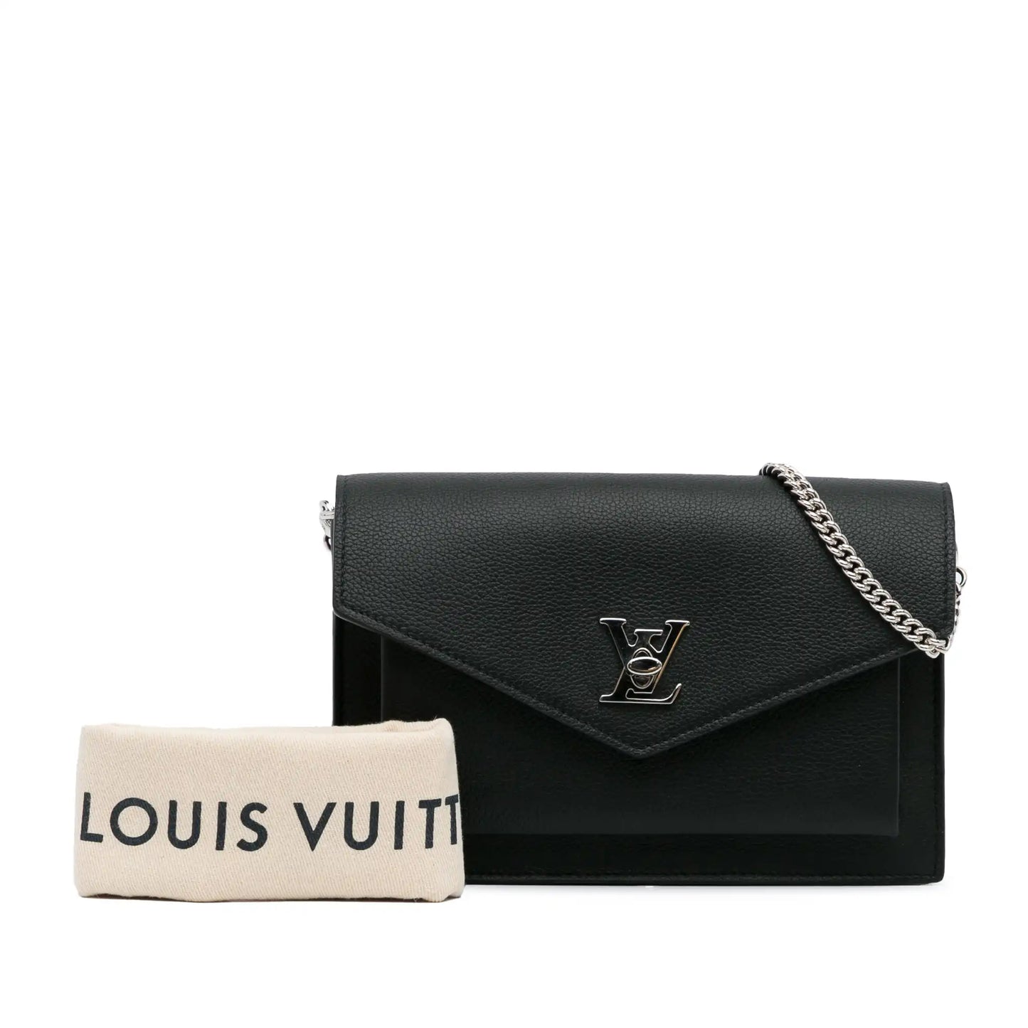 Louis Vuitton Mylockme Black Calfskin