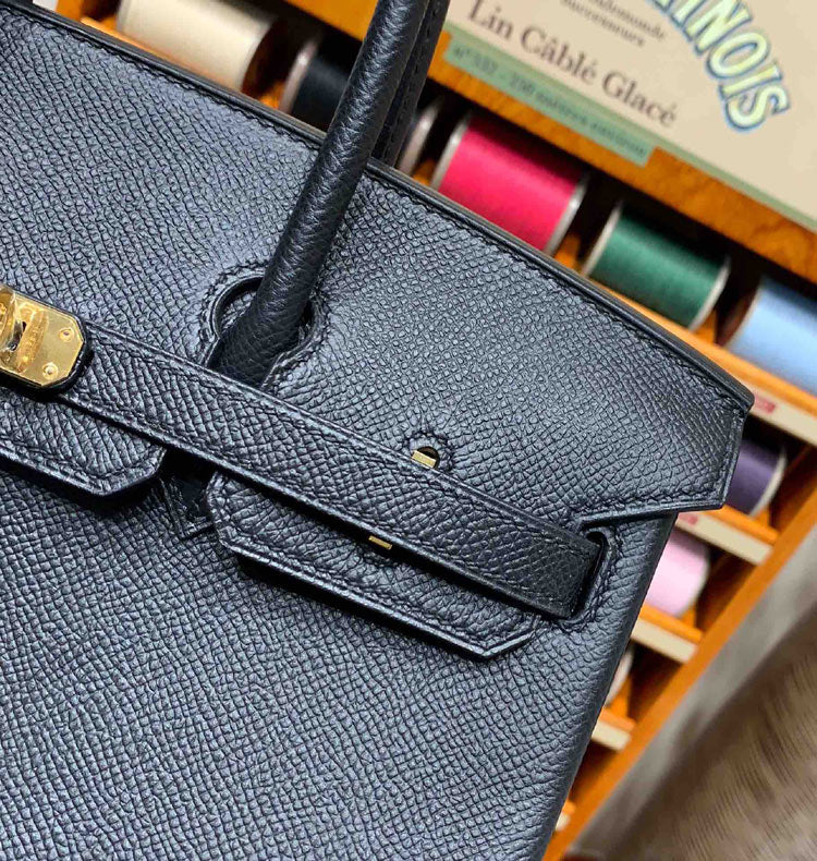 GLAMI Birkin Black For Women Gold Toned Hardware 14in/35cmÃ‚Â 