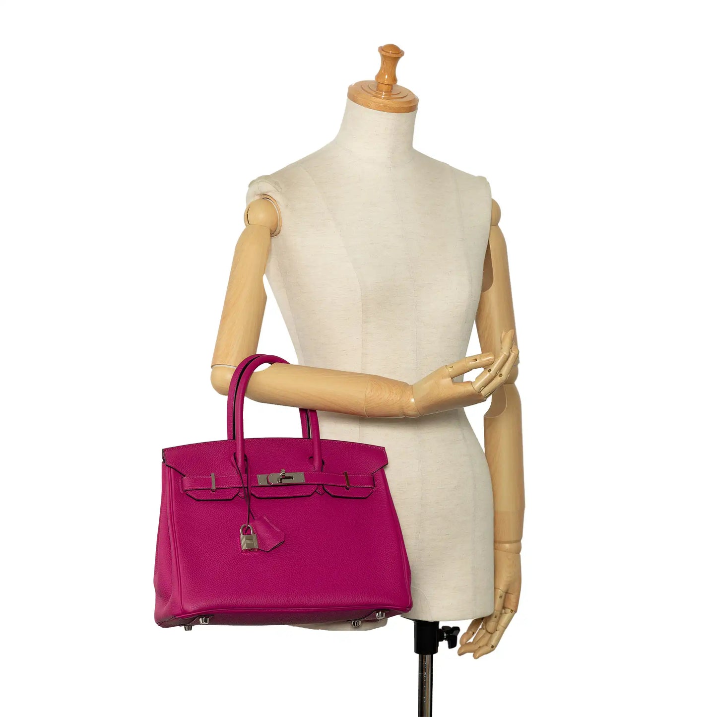 HermÃƒÆ’Ã‚Â¨s Birkin 30 Pink Togo Palladium