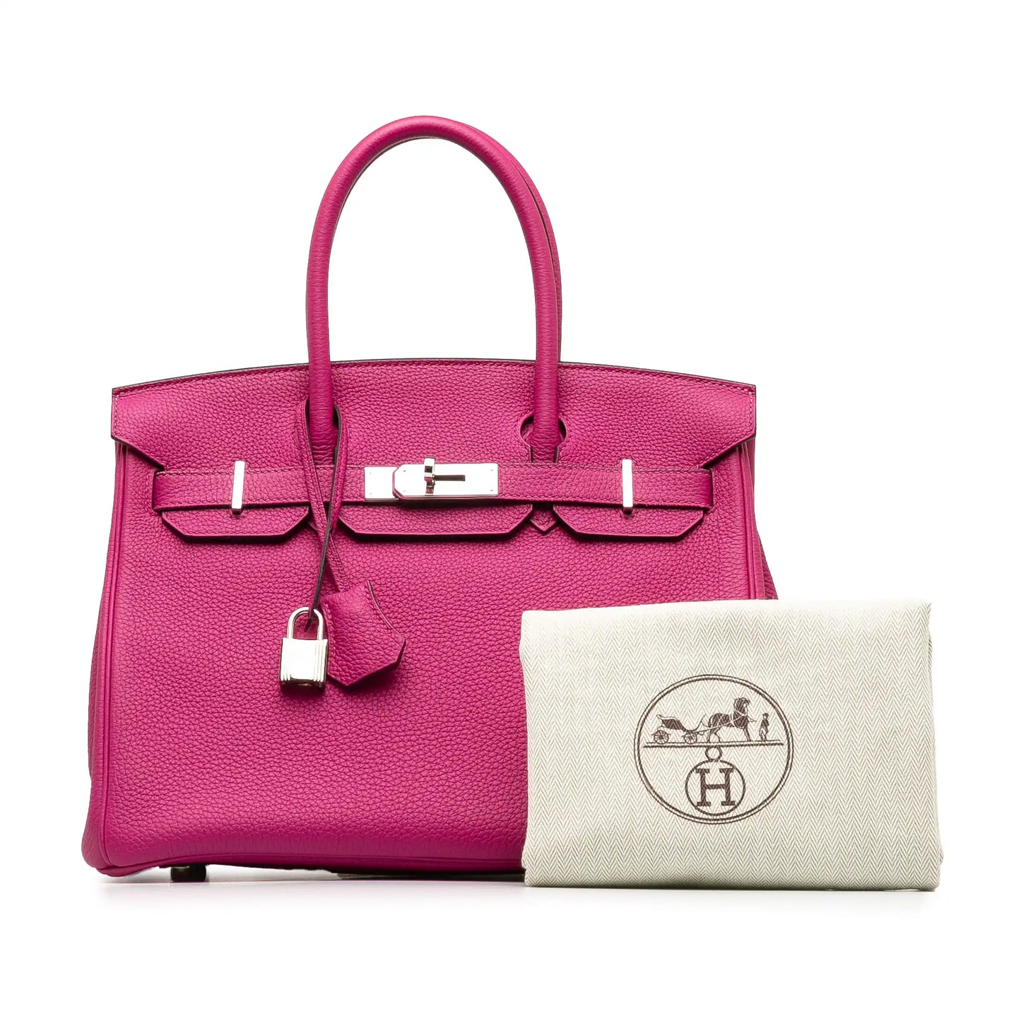 HermÃƒÆ’Ã‚Â¨s Birkin 30 Pink Togo Palladium