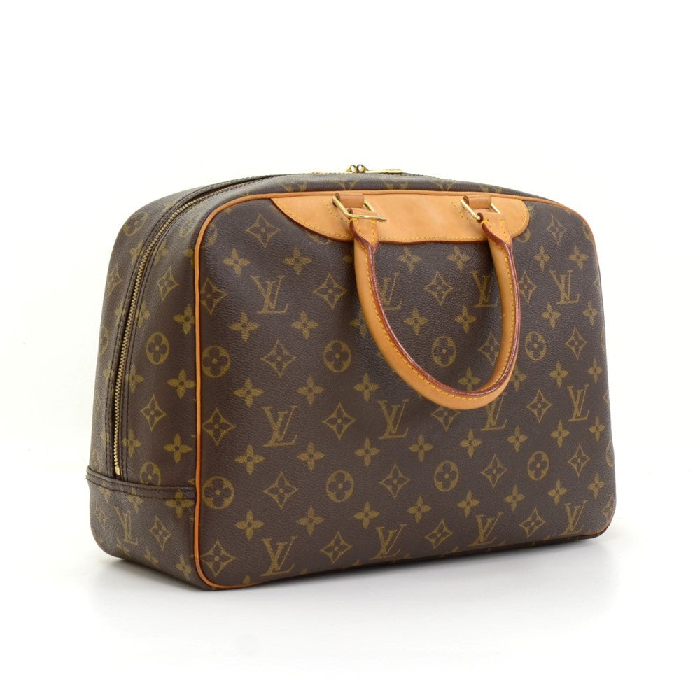 Louis Vuitto Deauville Monogram Canvas Handbag