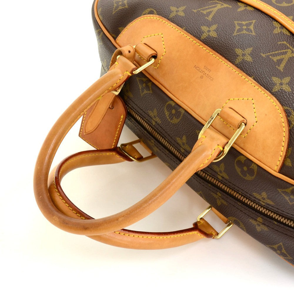 Louis Vuitto Deauville Monogram Canvas Handbag