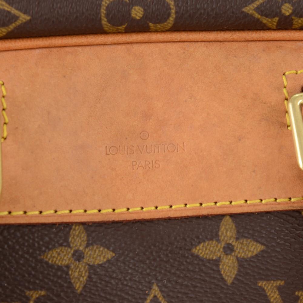 Louis Vuitto Deauville Monogram Canvas Handbag
