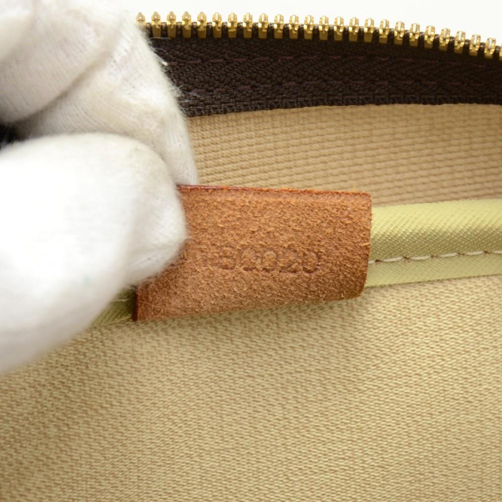 Louis Vuitto Deauville Monogram Canvas Handbag