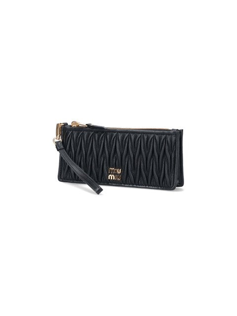 Miu Miu Women Puoch MatelassÃƒÆ’Ã‚Â© Logo
