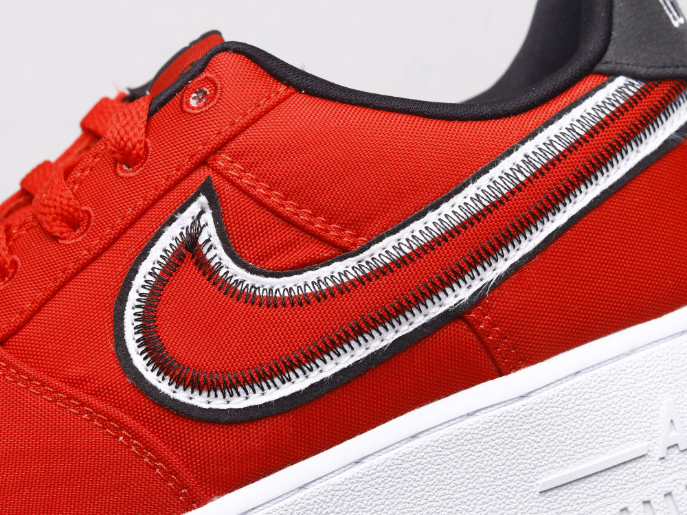 GLM - AF1 Reverse Stitch red and white