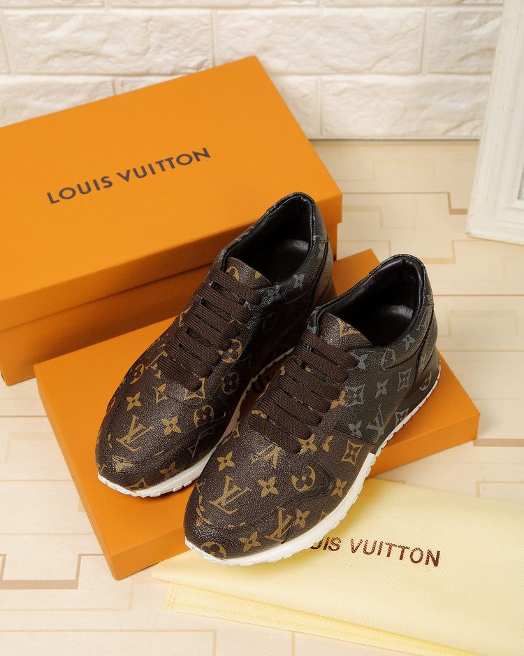GLM - LUV GLMnogram Denim Brown Sneaker