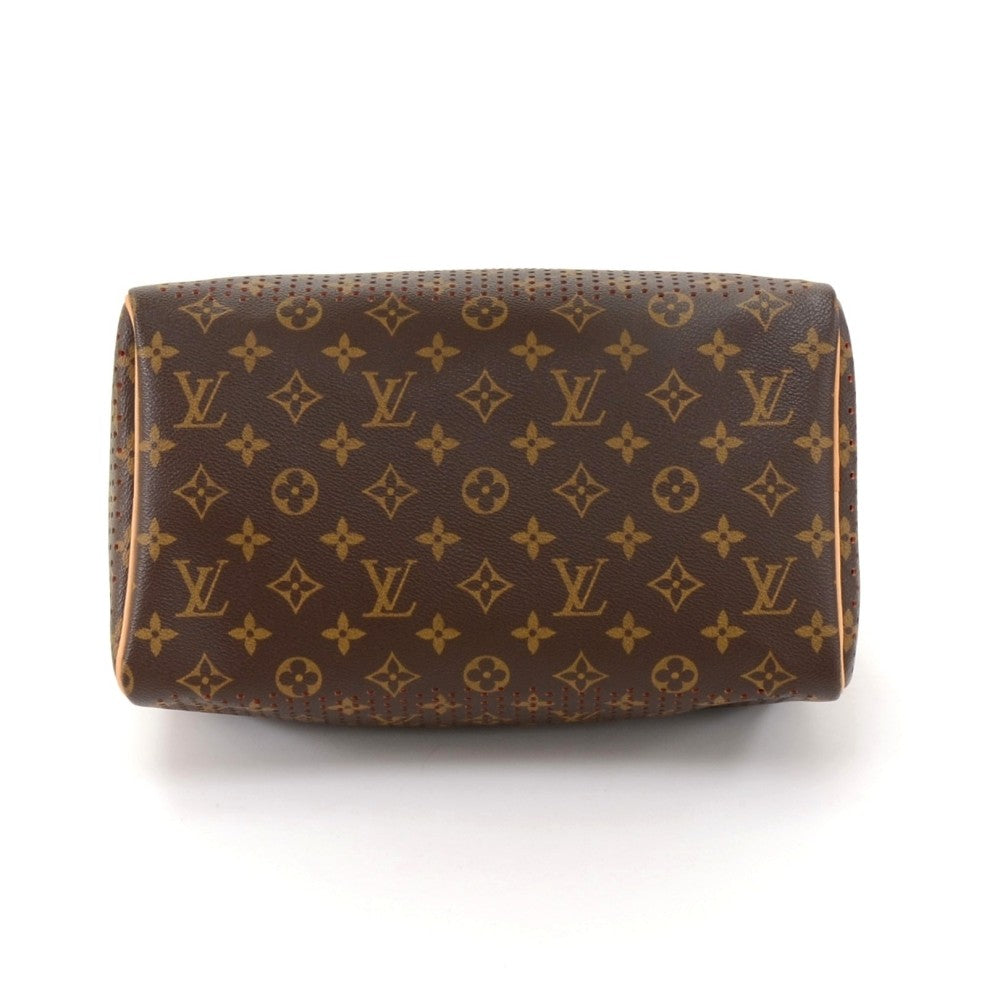 Louis Vuitto Perforated Speedy 30 Monogram Canvas Handbag - 2006 Limited Edition Bag