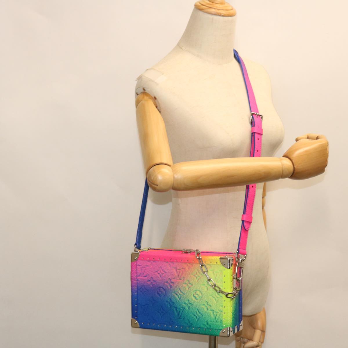 Louis Vuitton Soft Trunk  Canvas Shoulder Bag ()