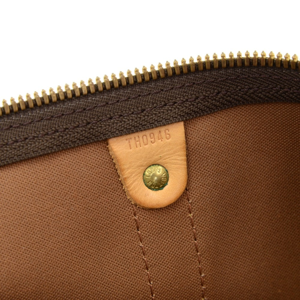 Louis Vuitto Keepall 60 Bandouliere Monogram Canvas Travel Bag