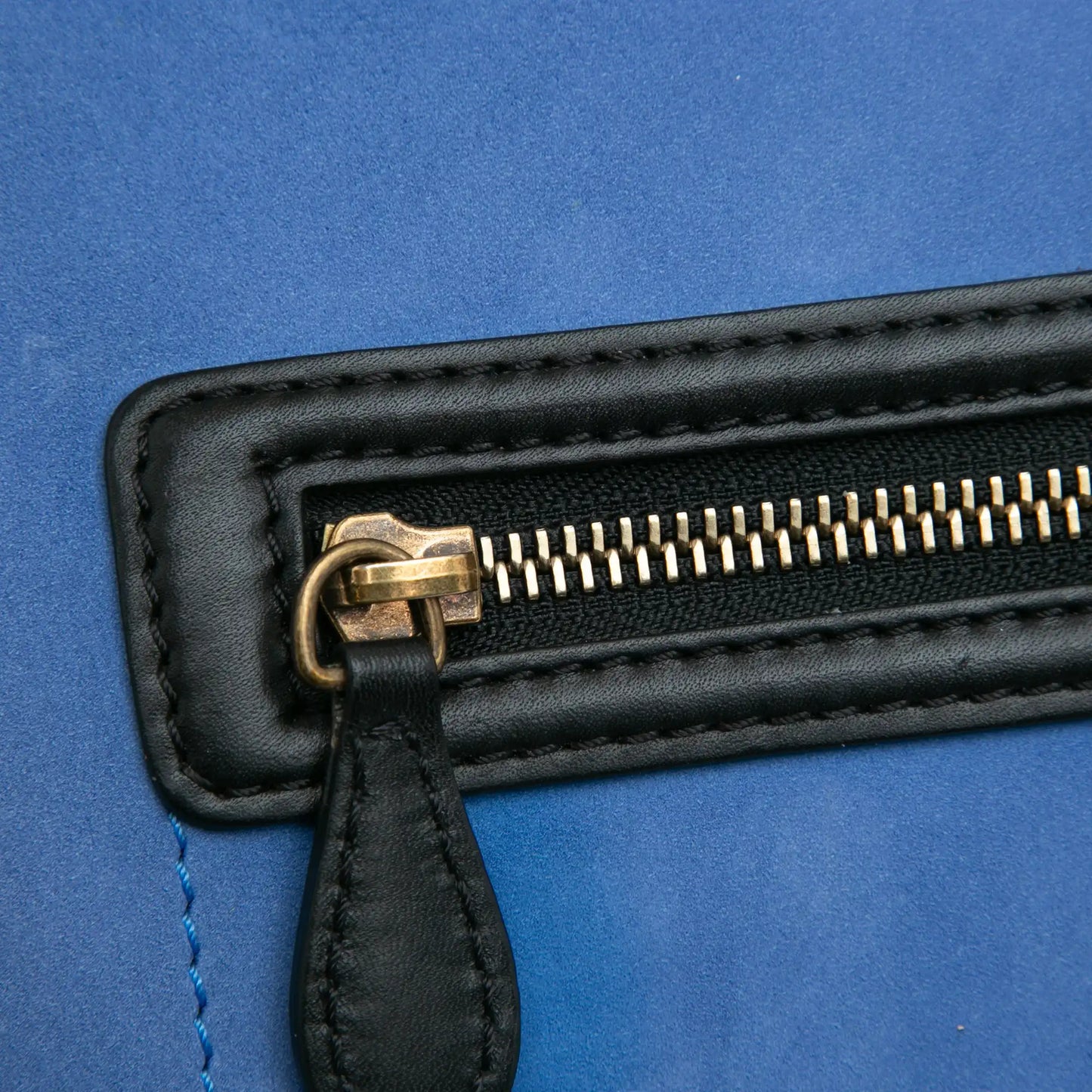 Celine Luggage Mini Tricolor Handbag