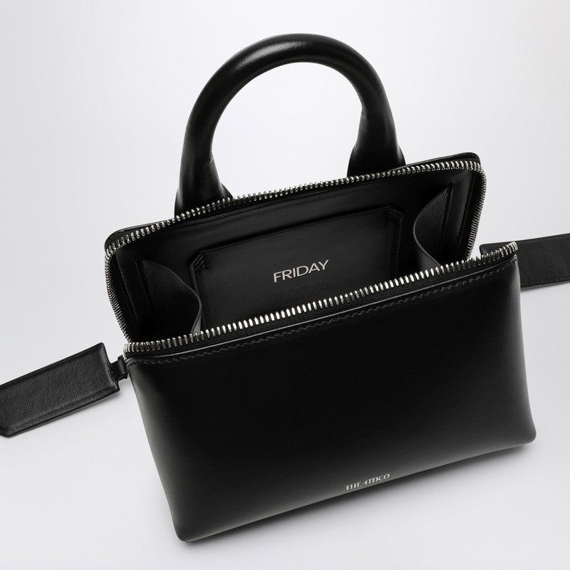 The Attico Black Mini Friday Bag Women