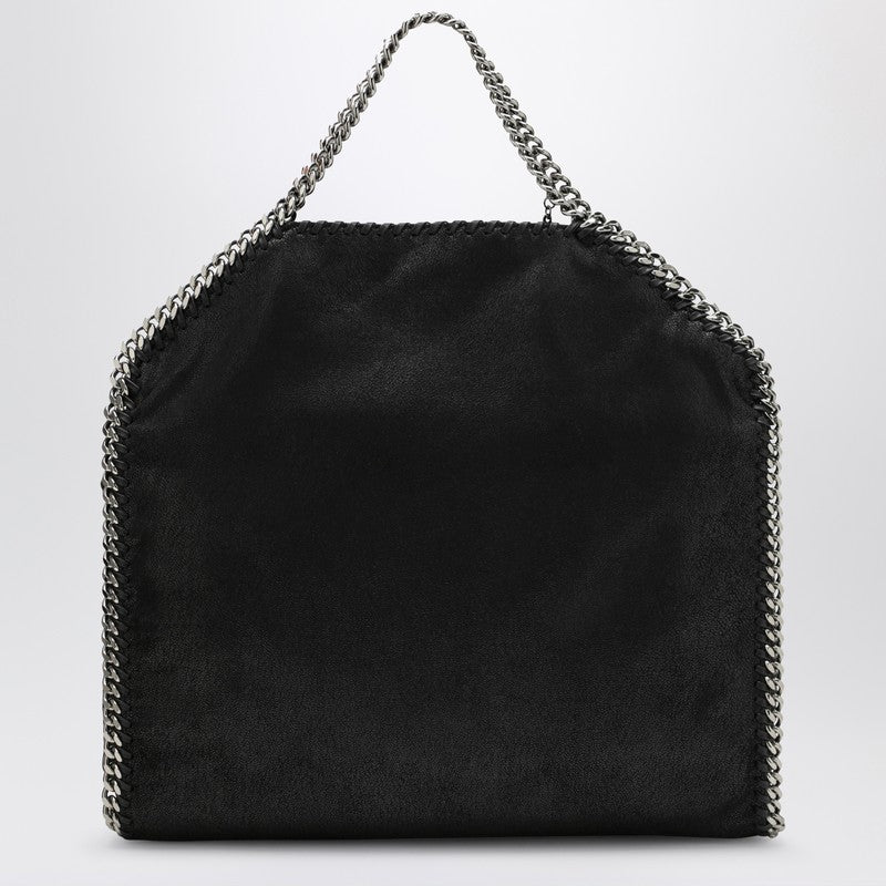 Stella Mccartney Black Falabella Fold Over Bag Women