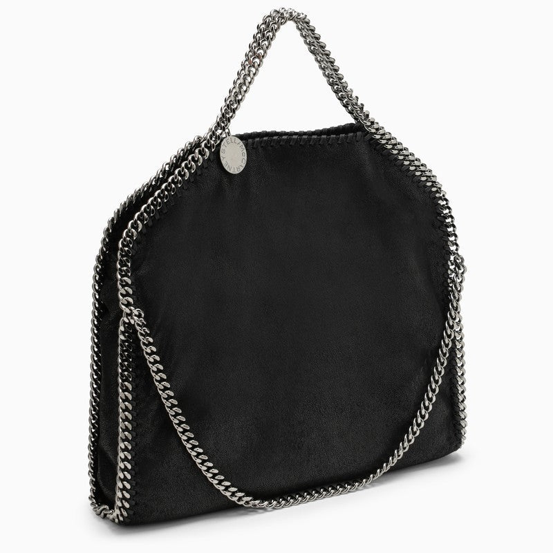 Stella Mccartney Black Falabella Fold Over Bag Women