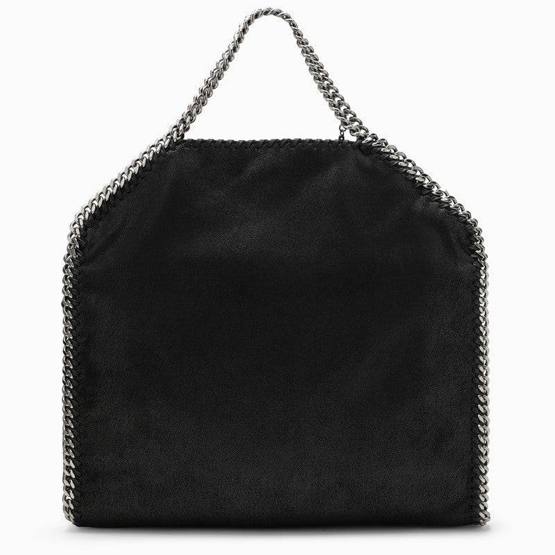 Stella Mccartney Black Falabella Fold Over Bag Women