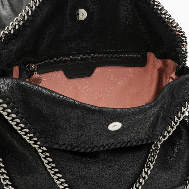 Stella Mccartney Black Falabella Fold Over Bag Women