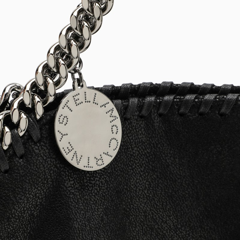 Stella Mccartney Black Falabella Fold Over Bag Women