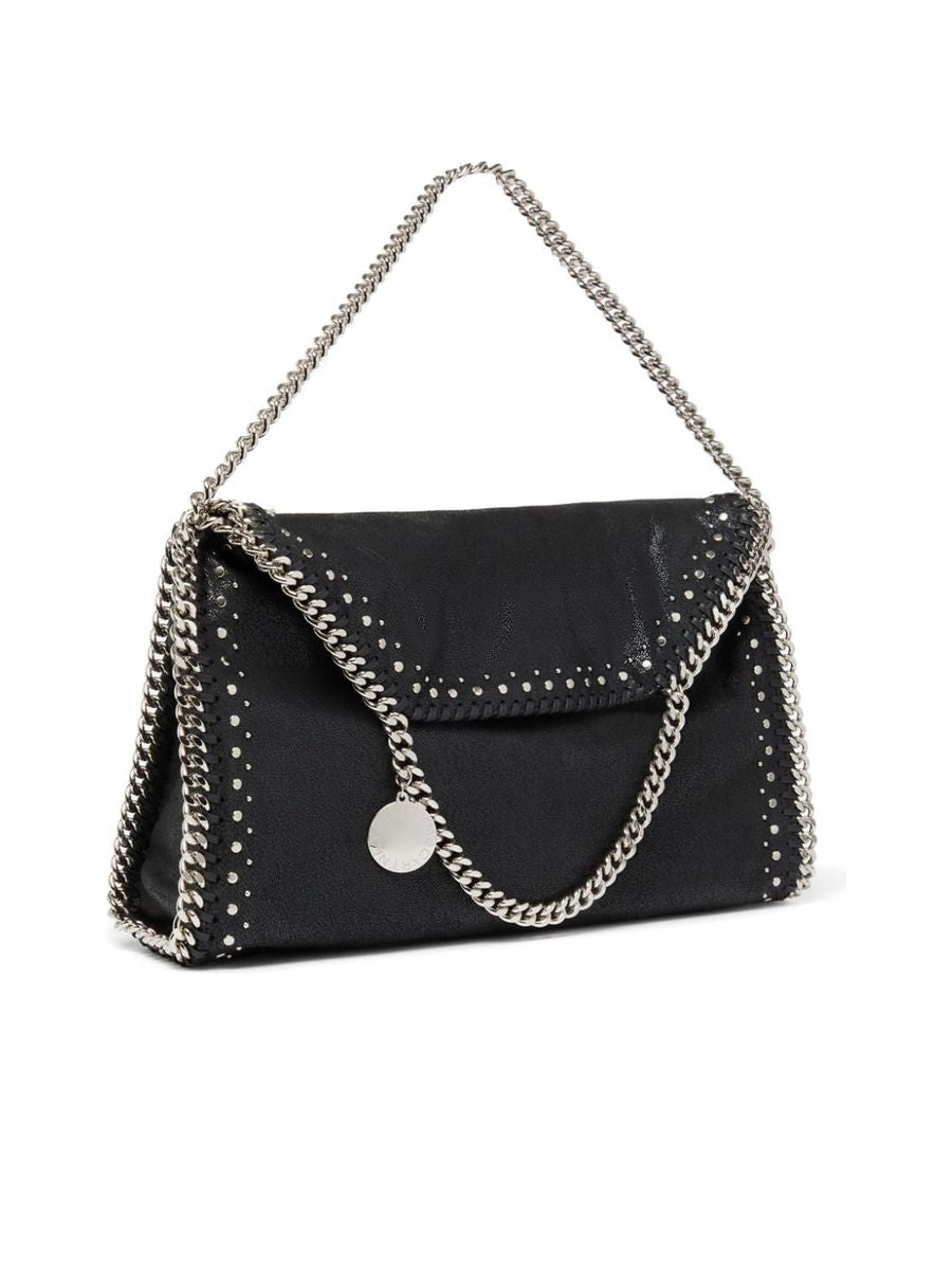 Logo Charm Chainlink Handbag