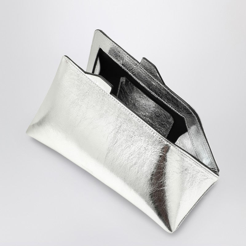 The Attico Clutch 8.30Pm Silver Women