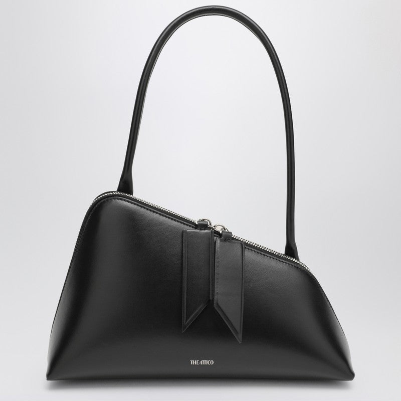 The Attico Sunrise Shoulder Bag Black Women