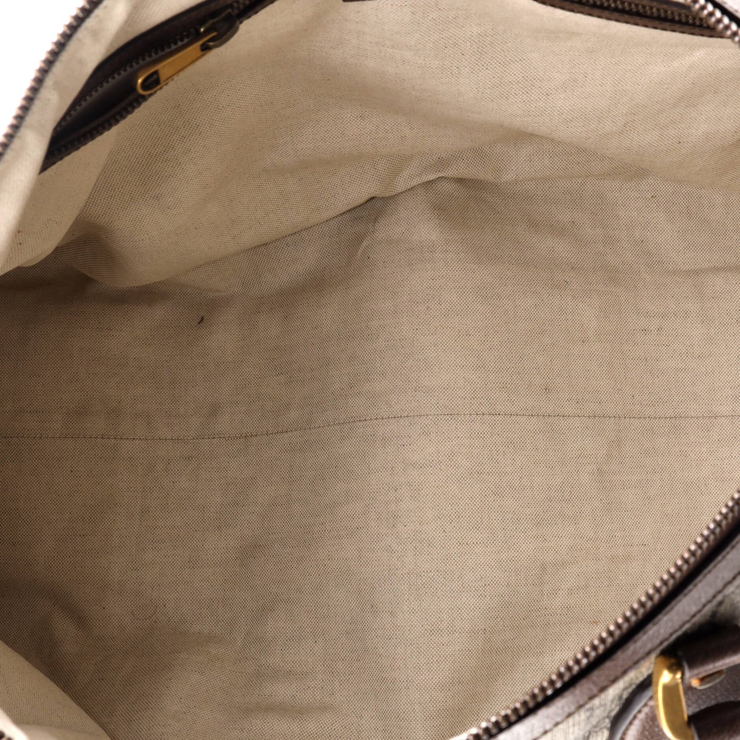 Ophidia Carry On Duffle Bag GG Coated Canvas and Leather Large