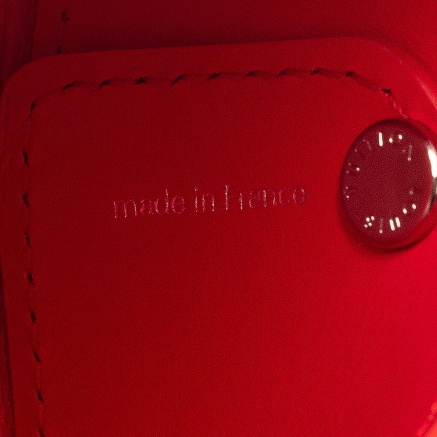 Red Louis Vuitton x Yayoi Kusama Small Epi Kirigami Pouch