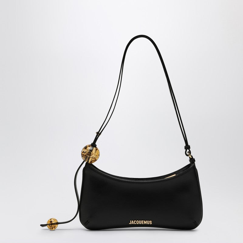 Jacquemus Le Bisou Black Leather Bag Women