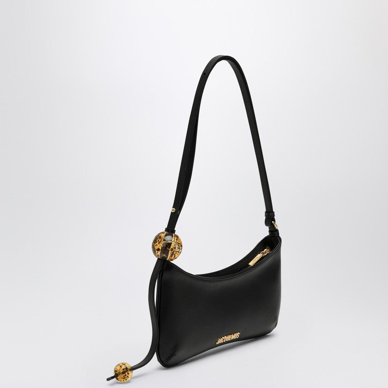 Jacquemus Le Bisou Black Leather Bag Women