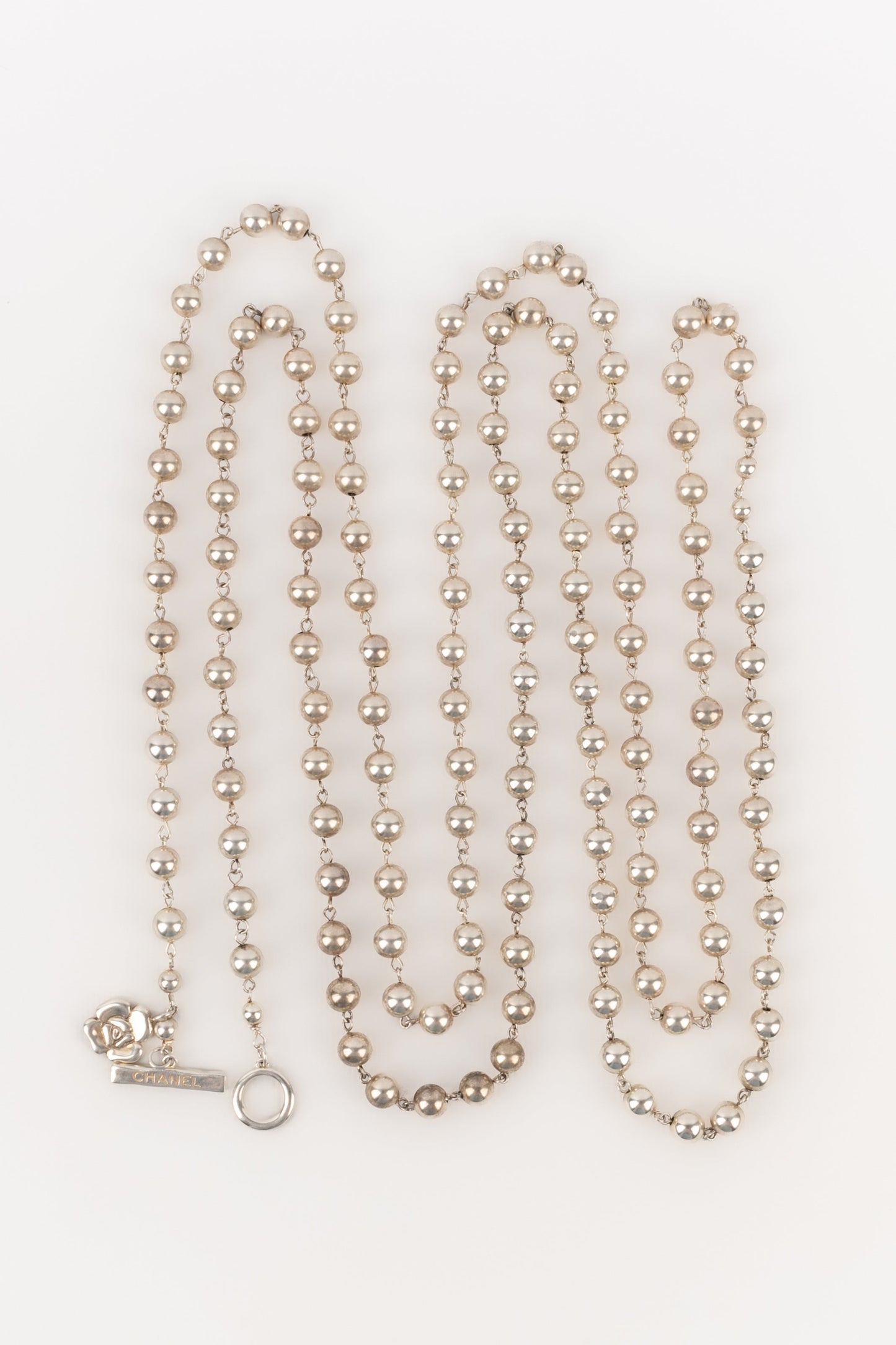 Collier argentÃ© Chanel