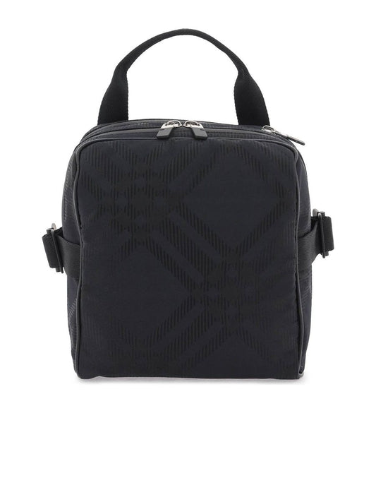 Jacquard Check-in Shoulder Bag