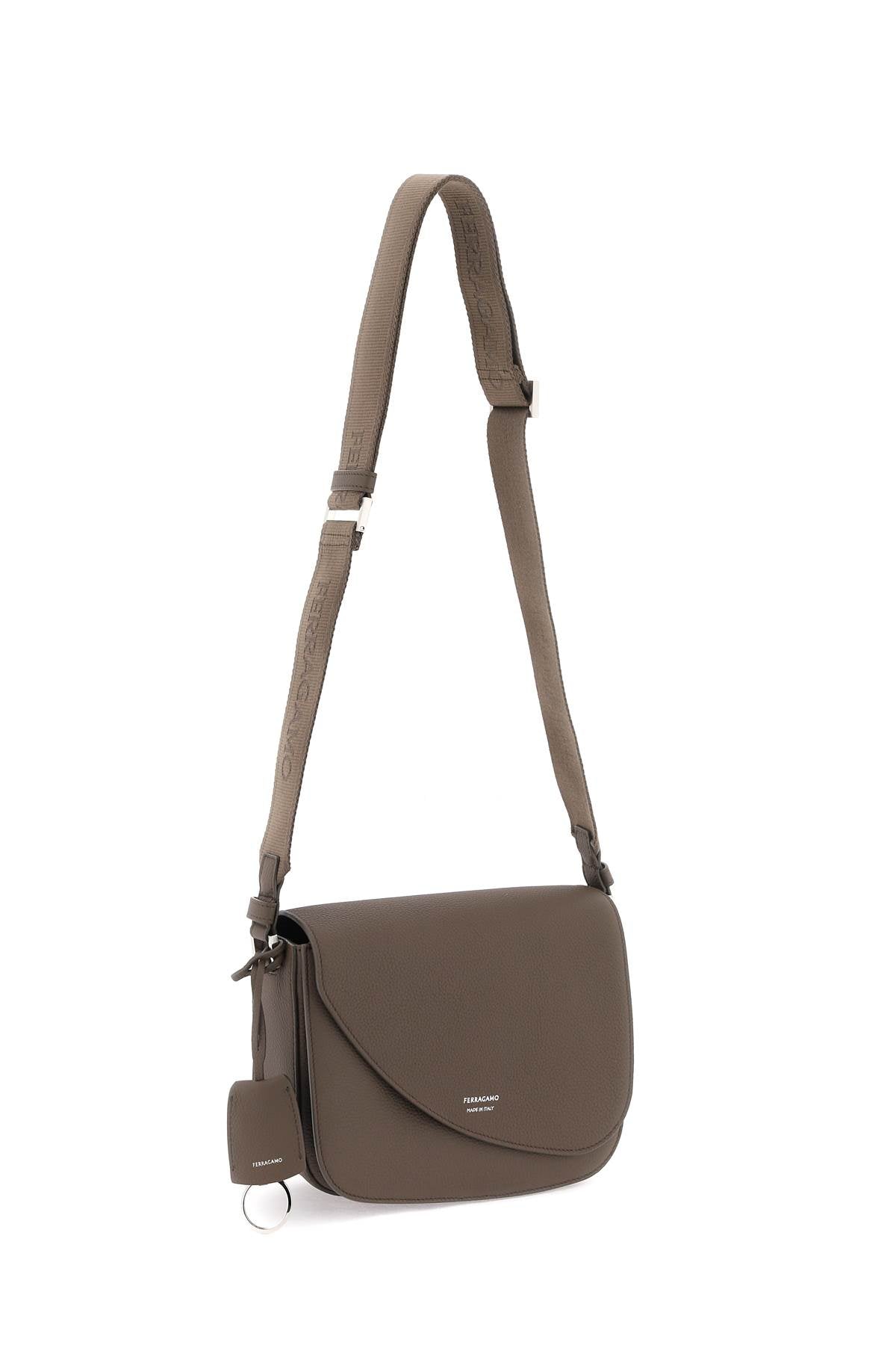 Ferragamo Flame Shoulder Bag (Medium) Men