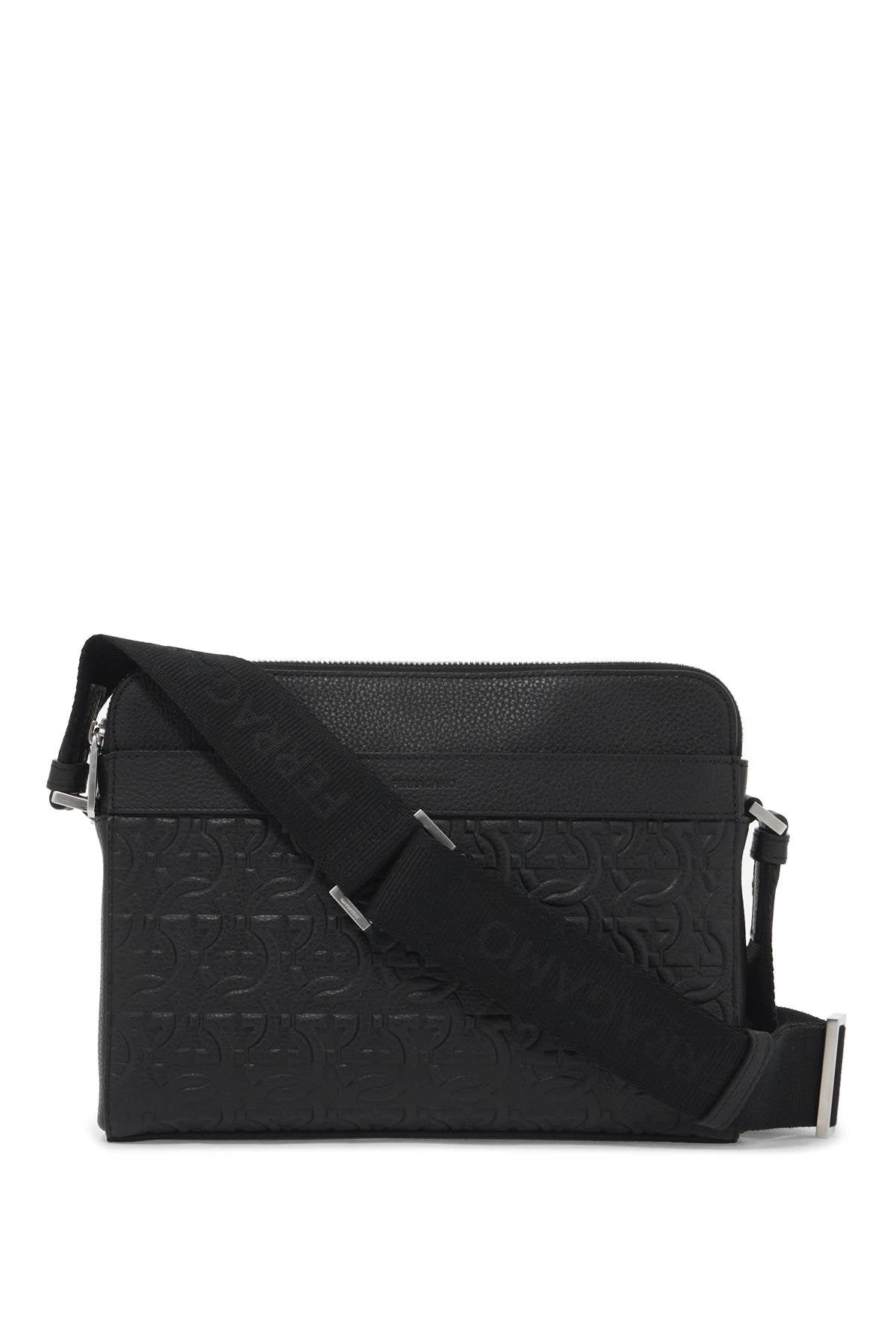 Ferragamo "Gancini Shoulder Bag" Men